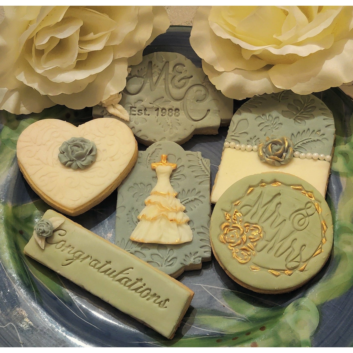 Digital STL Download: Congratulations Fondant Embosser