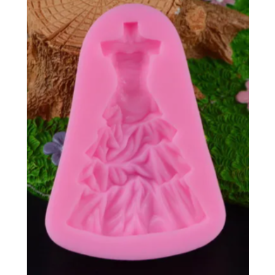 Wedding Dress Silicone Fondant Mold