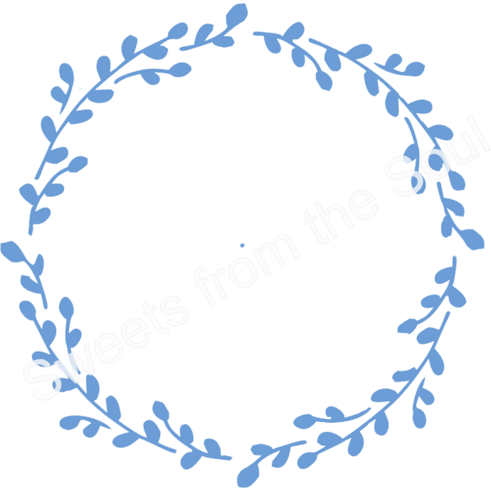 Leaf Wreath Cookie Stencil