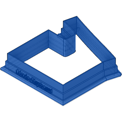 Movie Clapboard Cookie Cutter