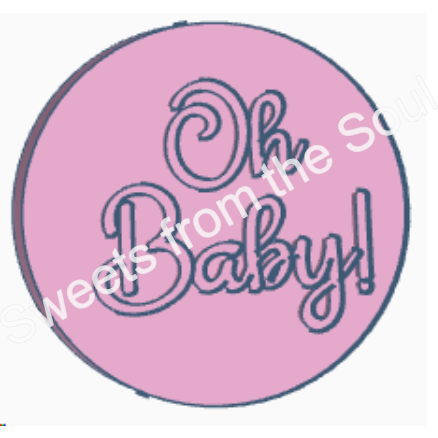 Oh Baby! Fondant Debosser