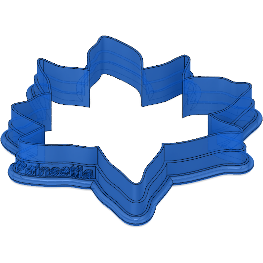 Poinsettia Cookie Cutter