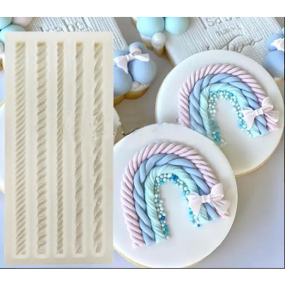 Fondant rope mold sale