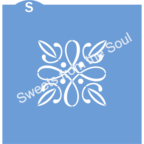 The Samantha Tile Cookie Stencil
