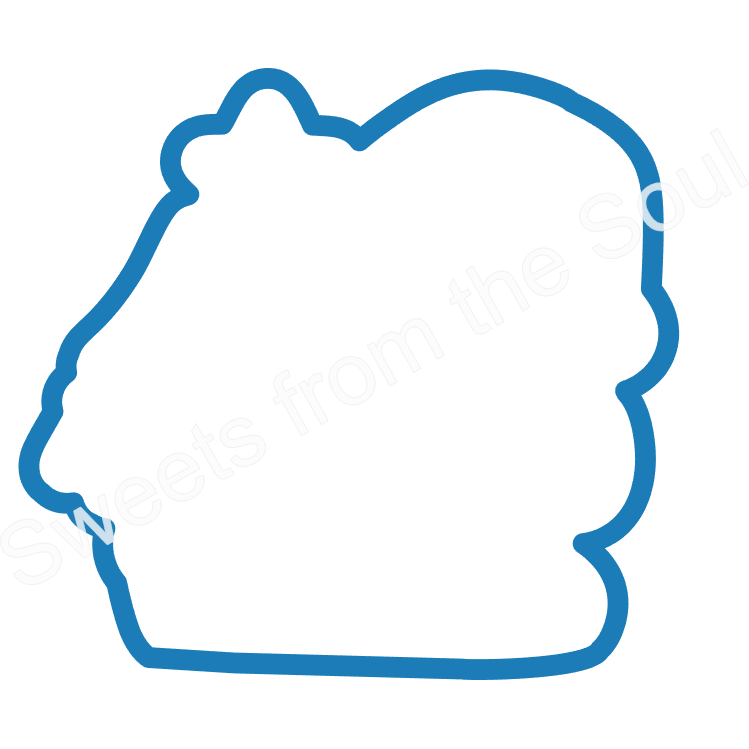 Snowman PYO Stencil and Cookie Cutter Set