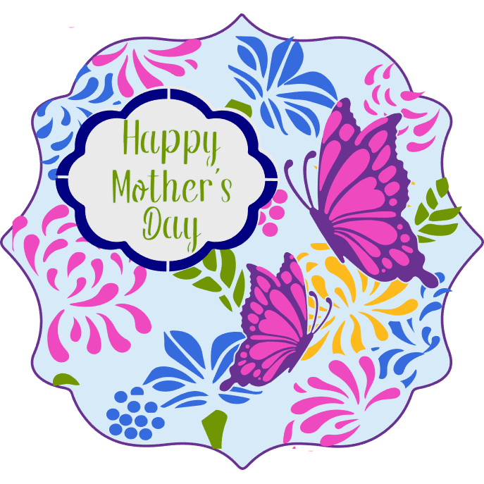 Spring Flowers Layered Stencil Set