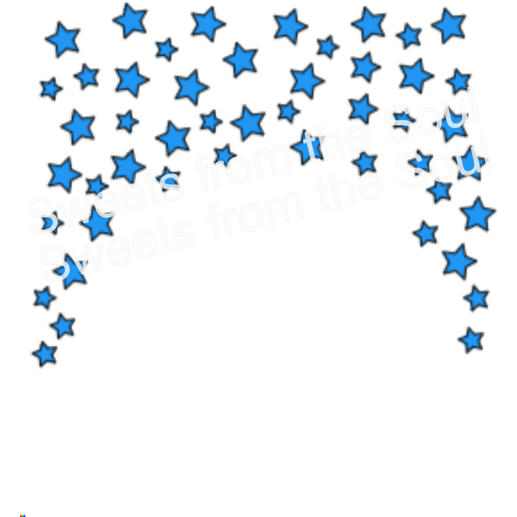 Starry Night Background Stencil