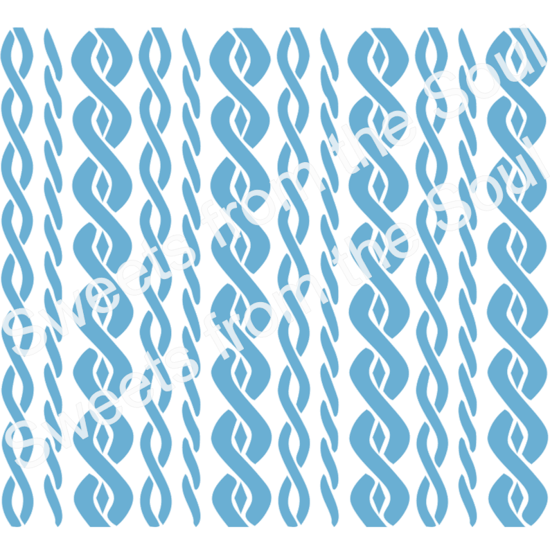 Sweater Pattern Stencil