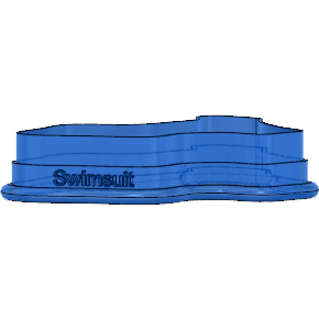 Swimsuit Cookie Cutter