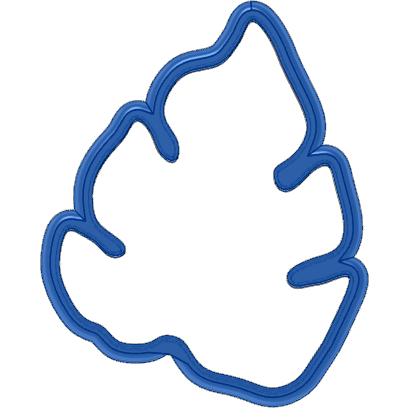 Tropical Leaf Cookie Cutter
