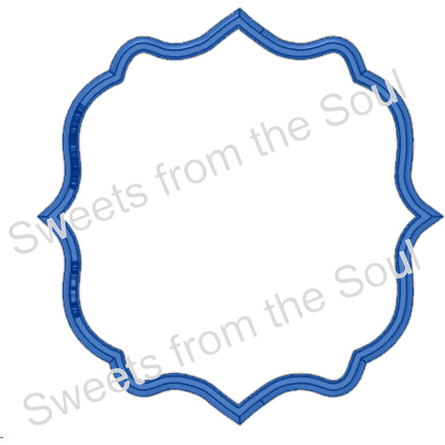 Victorian Plaque Cookie Cutter
