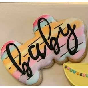 Baby Cookie Stencil