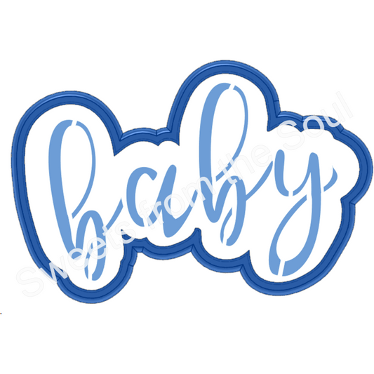 Baby Stencil and Cookie Cutter Set