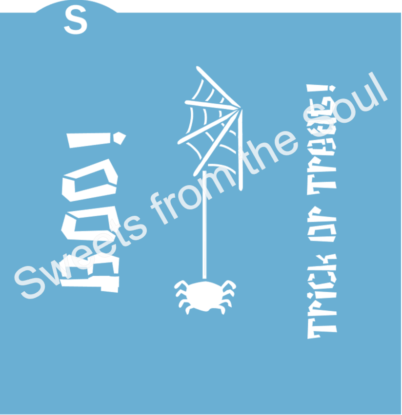 Trick or Treat Cookie Stick Stencil