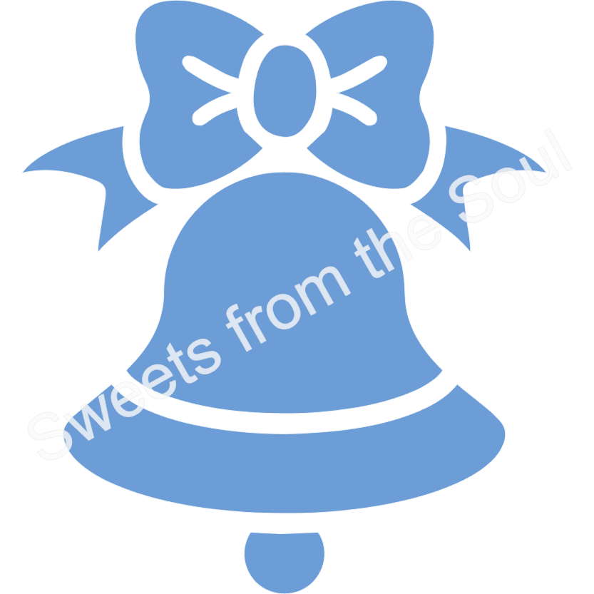 Christmas bell deals stencil
