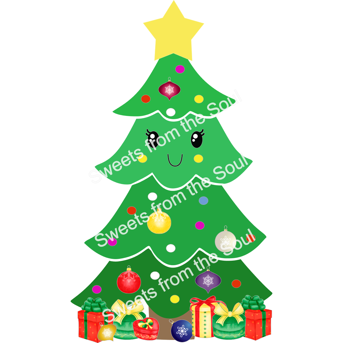 4-Piece Christmas Tree Set