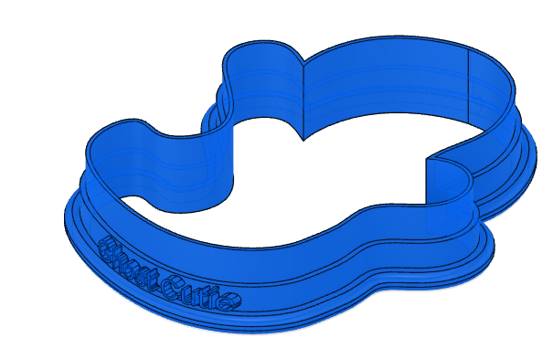 Digital STL Download: Ghost Cutie Cookie Cutter
