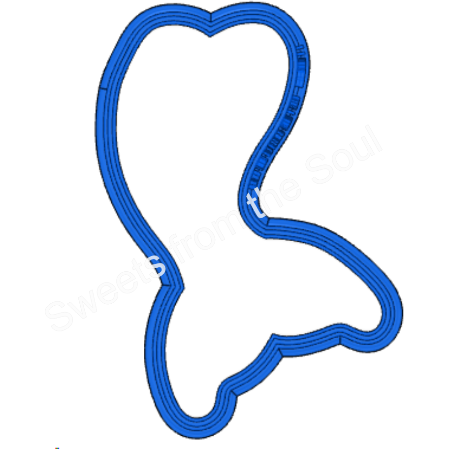 Mermaid Tail Cookie Cutter