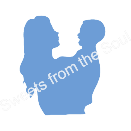 Mother and Child Stencil