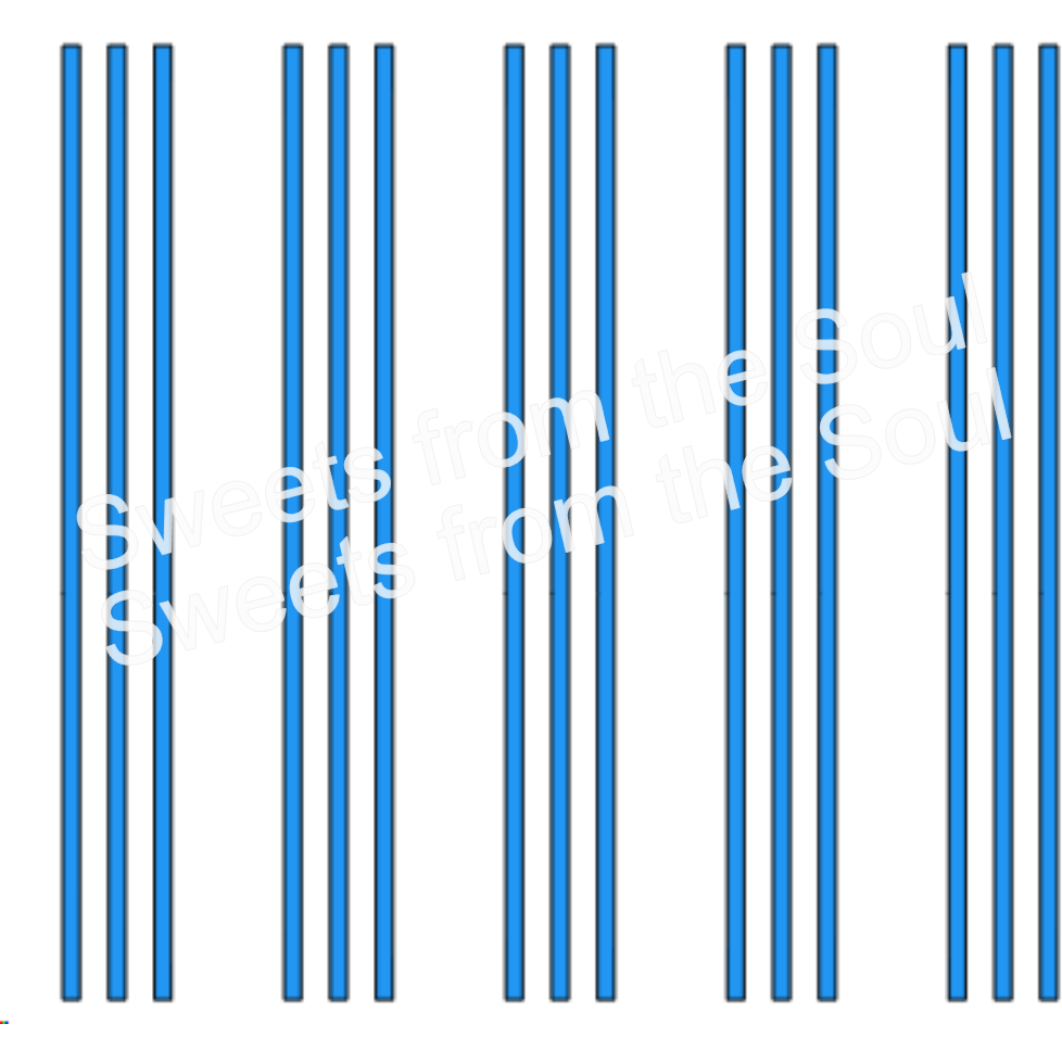 Plaid Background Stencil Set