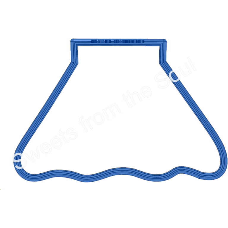 Skirt Cookie Cutter