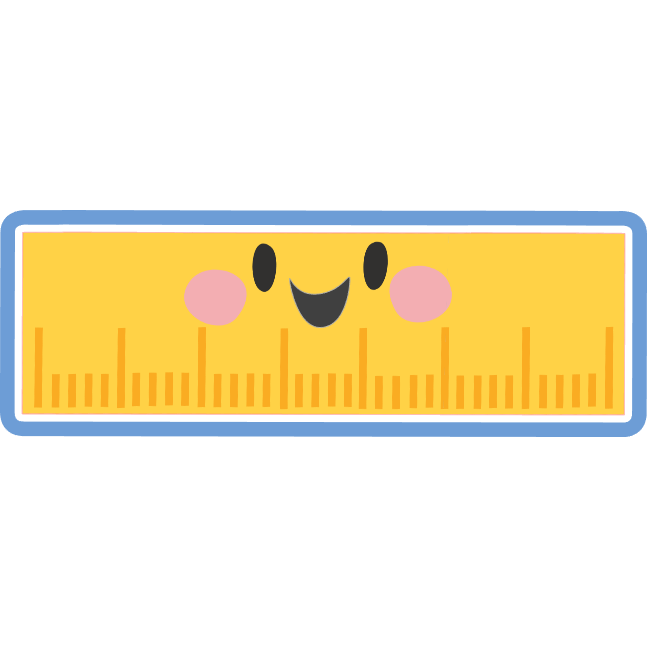 School Ruler Cookie Cutter