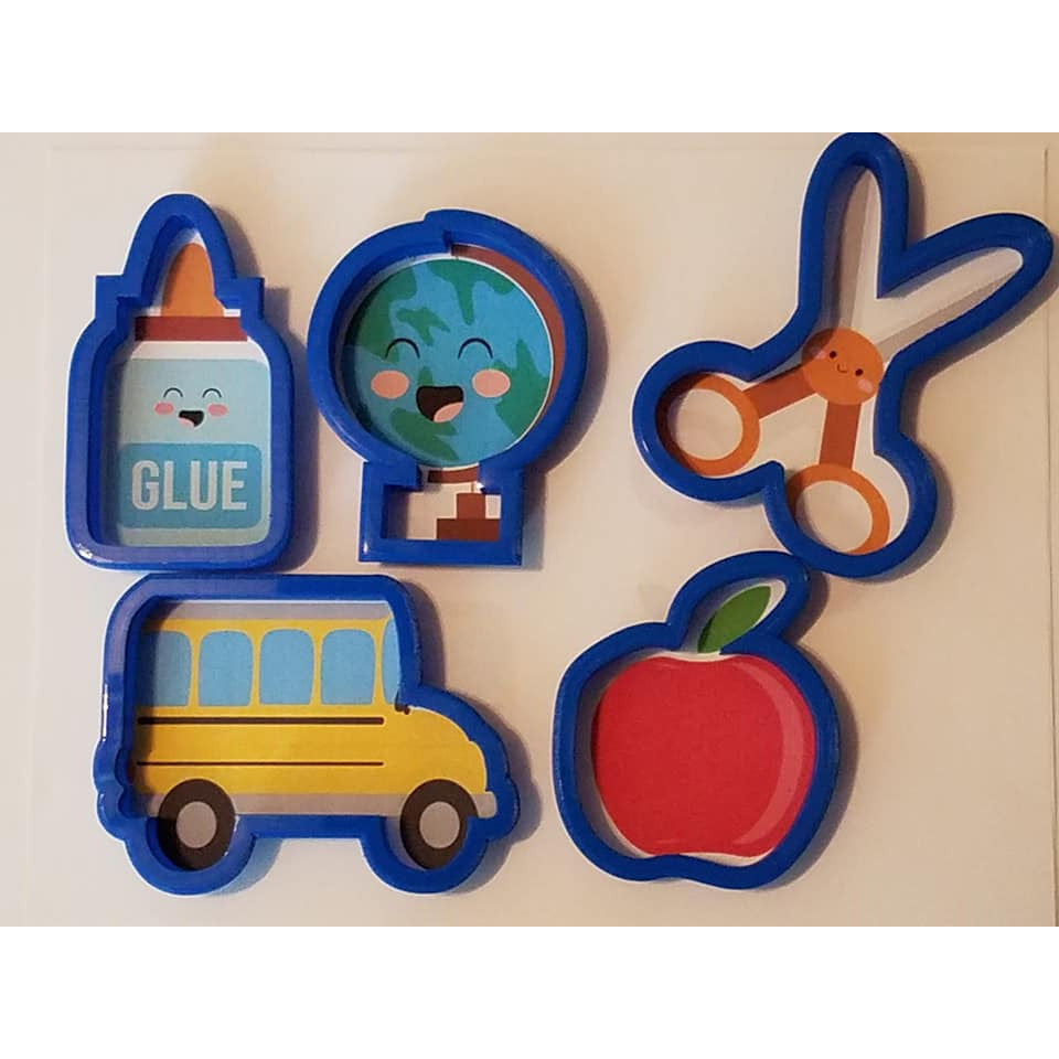 School Cookie Cutter Set