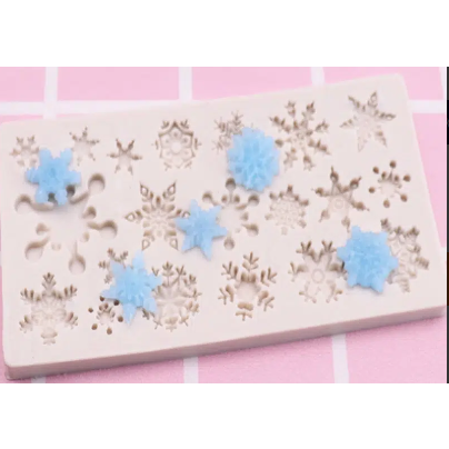 Snowflake Silicone Fondant Mold