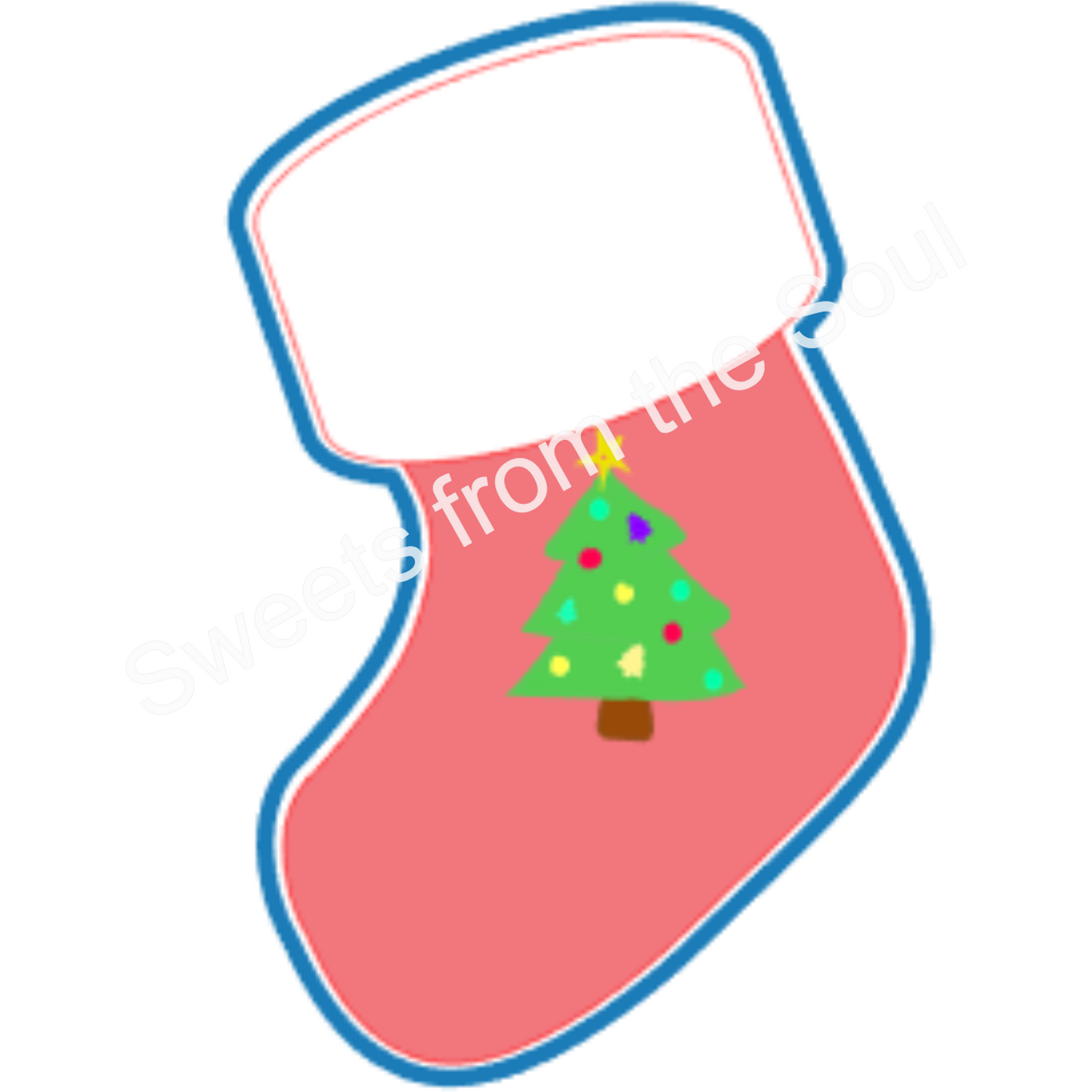 Whimsical Stocking Cookie Cutter