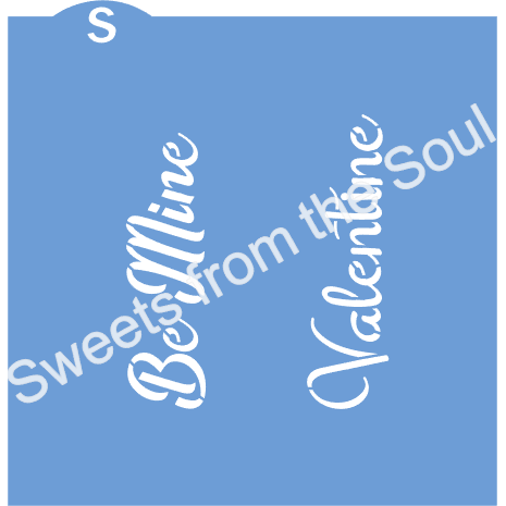 Valentine Cookie Stick Stencil Set