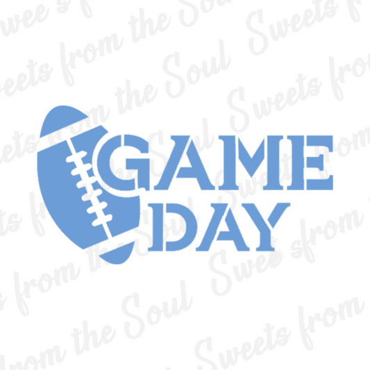 Game Day Cookie Stencil