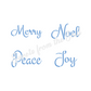 Holly Messages & Frames Stencil Set