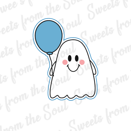 Ghost with Balloon Cutter