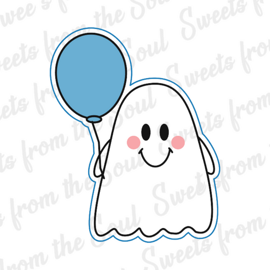 Ghost with Balloon Cutter
