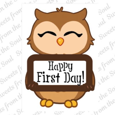Owl Name Plaque, Back to School