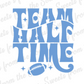 Team Half Time Cookie Stencil