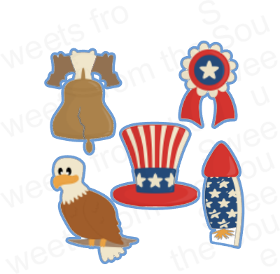 4th of July 5-Piece Curated Set