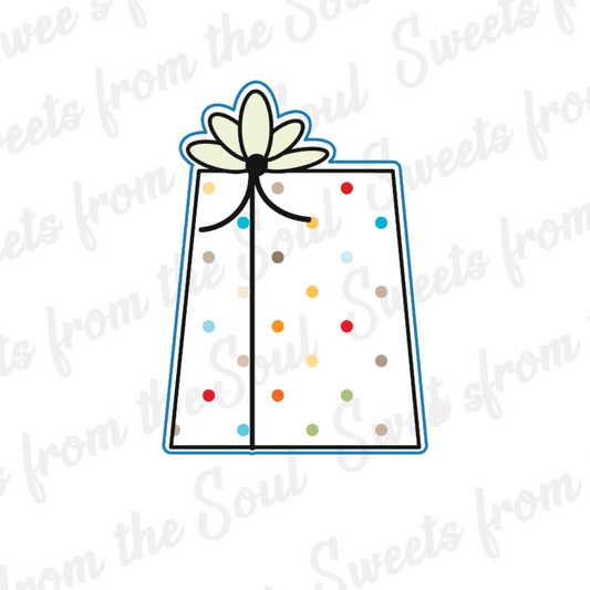 Gift Box with Bow Cutter