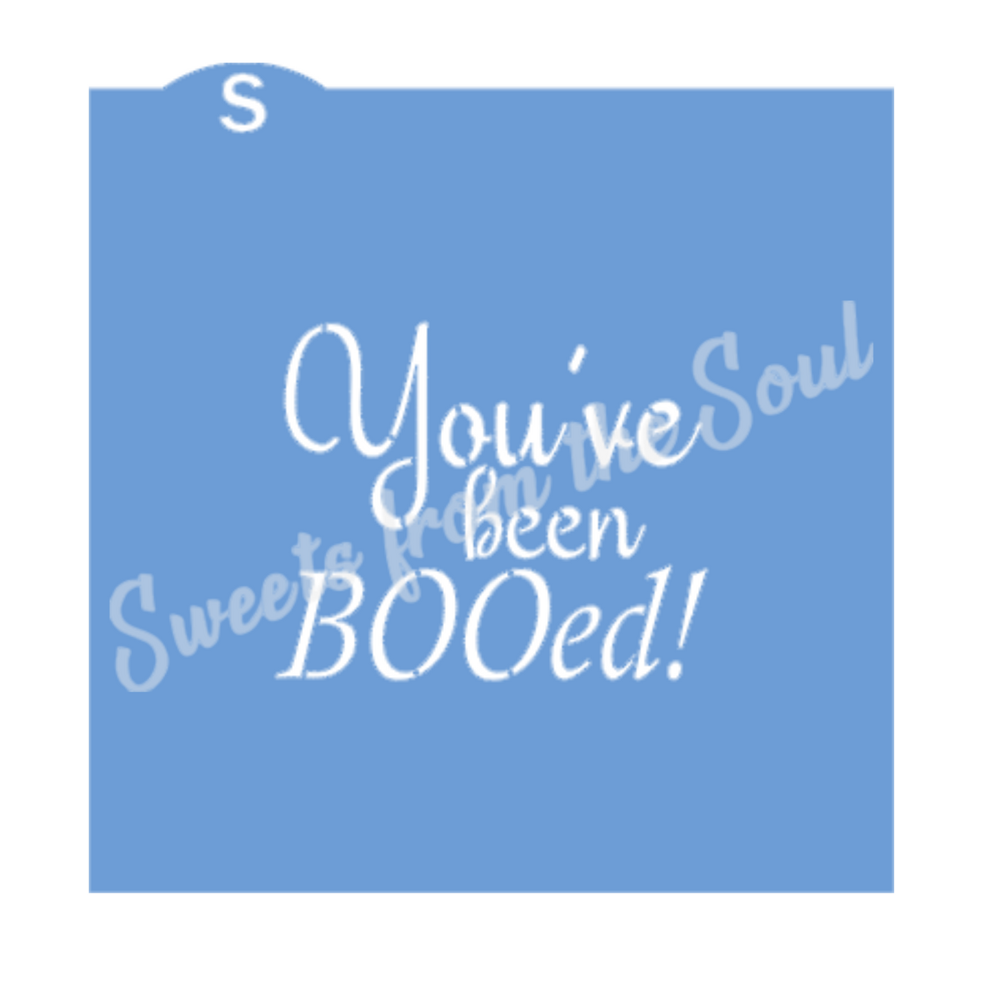 You've been BOOed! 3-Piece Cookie Cutters & Stencil Set