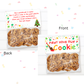 Digital File: Printable Holiday PYO Paint Your Own Cookie Bag Toppers, Gift Tags, & Stickers Bundle