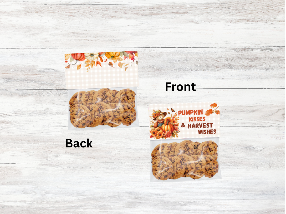 Digital File: Printable Happy Fall Y'all! Bag Toppers, Gift Tags, & Stickers Bundle
