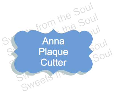 Anna Plaque Cookie Cutter