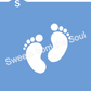 Digital SVG Files: Baby Feet Stencil