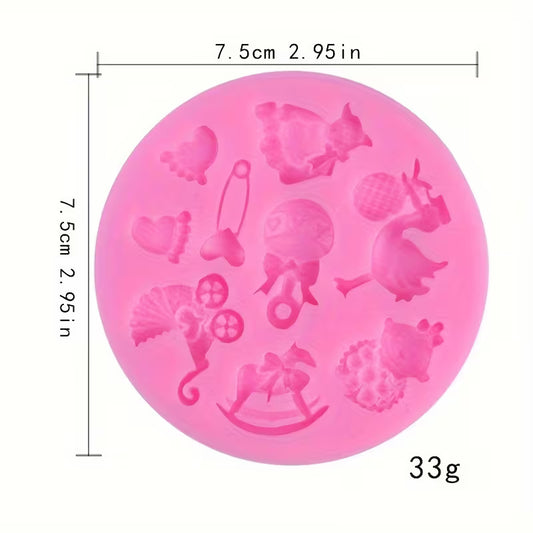 Baby Shower Silicone Mold