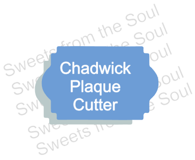 The Chadwick Plaque Cookie Cutter
