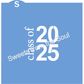 2025 Graduation Stencil Print Stencil
