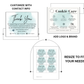Editable Cookie Care Card & Thank You Card Template