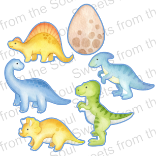Dinosaur Cookie Cutter Curated Set