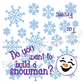 Digital Zip File: Do you want to build a snowman? Gift Tag Set