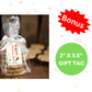 Digital File: Printable Holiday PYO Paint Your Own Cookie Bag Toppers, Gift Tags, & Stickers Bundle